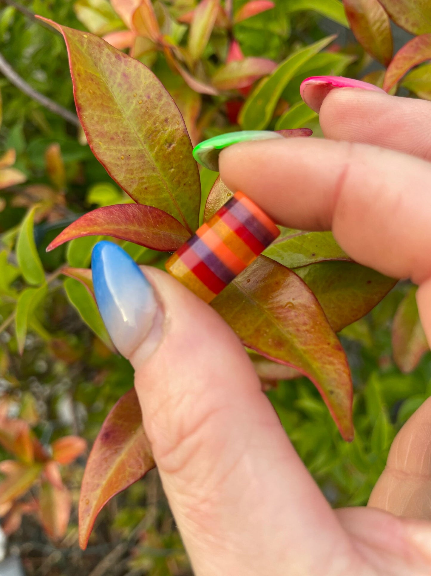 chic Acrylic Dreadlock Bead