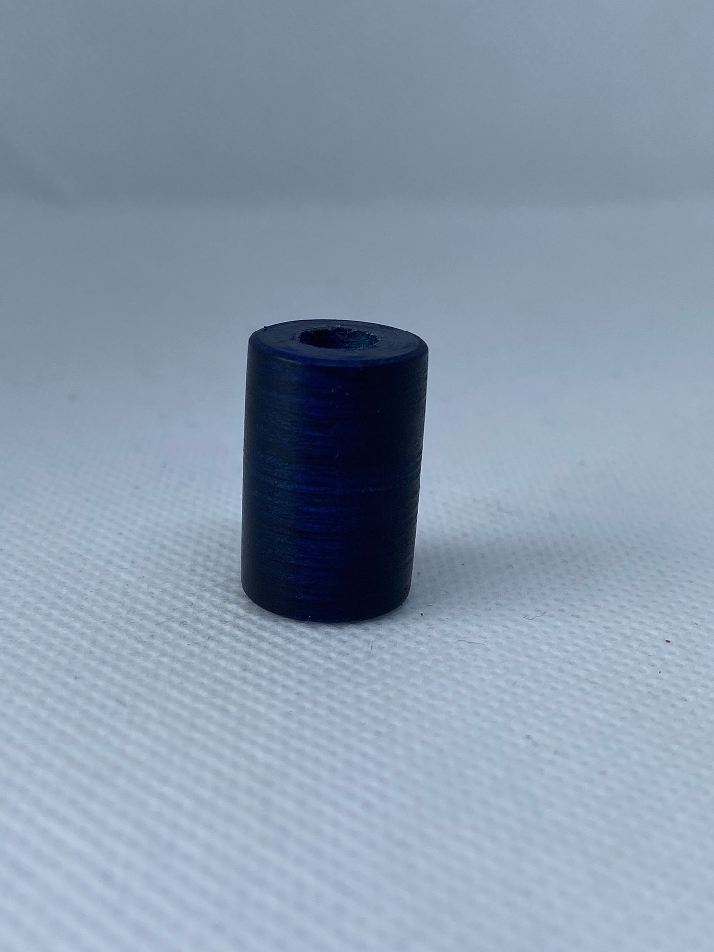 Sapphire Ply Wooden Dreadlock Bead