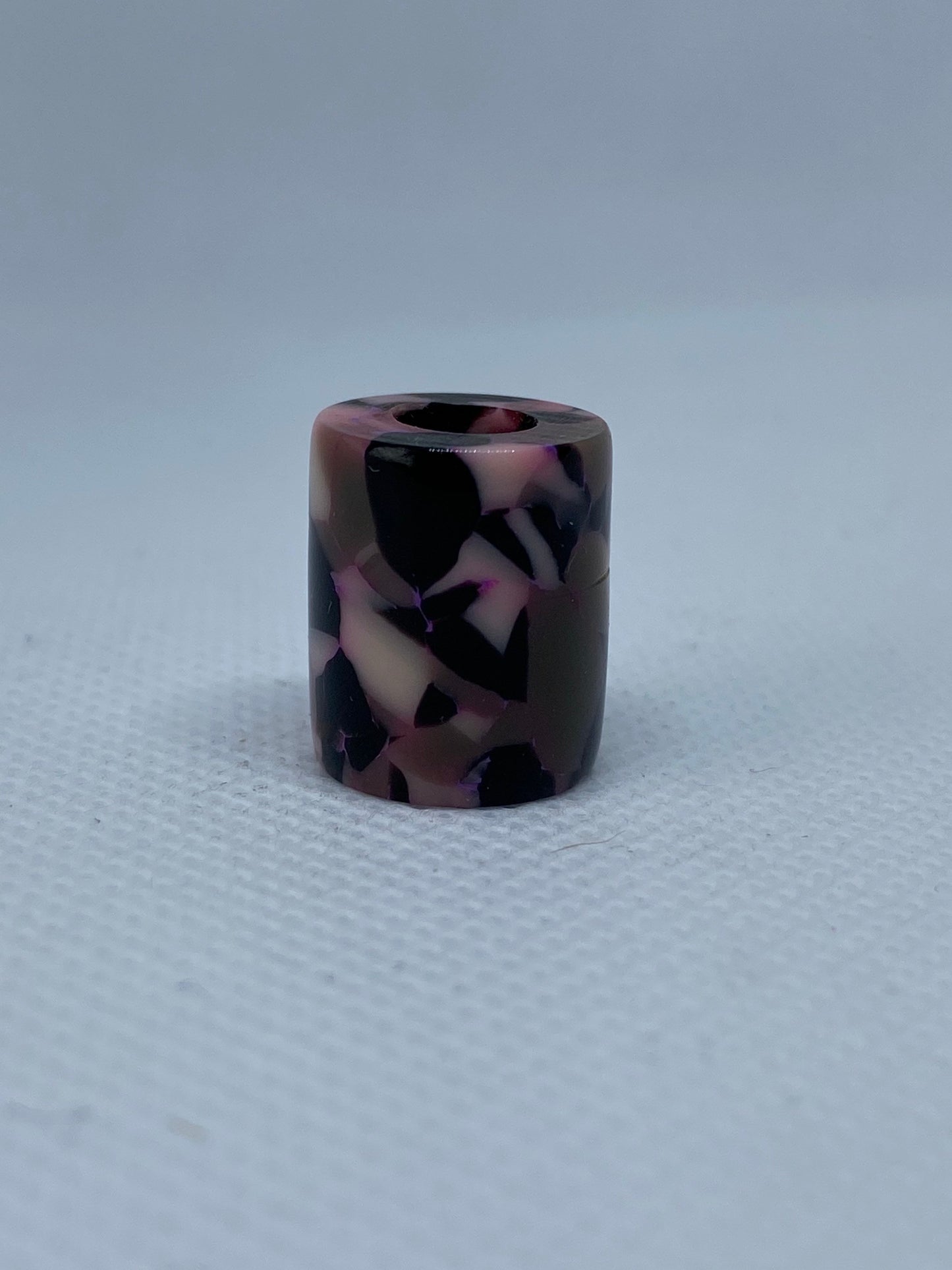 Micro Neopolitan Acrylic Dreadlock Bead