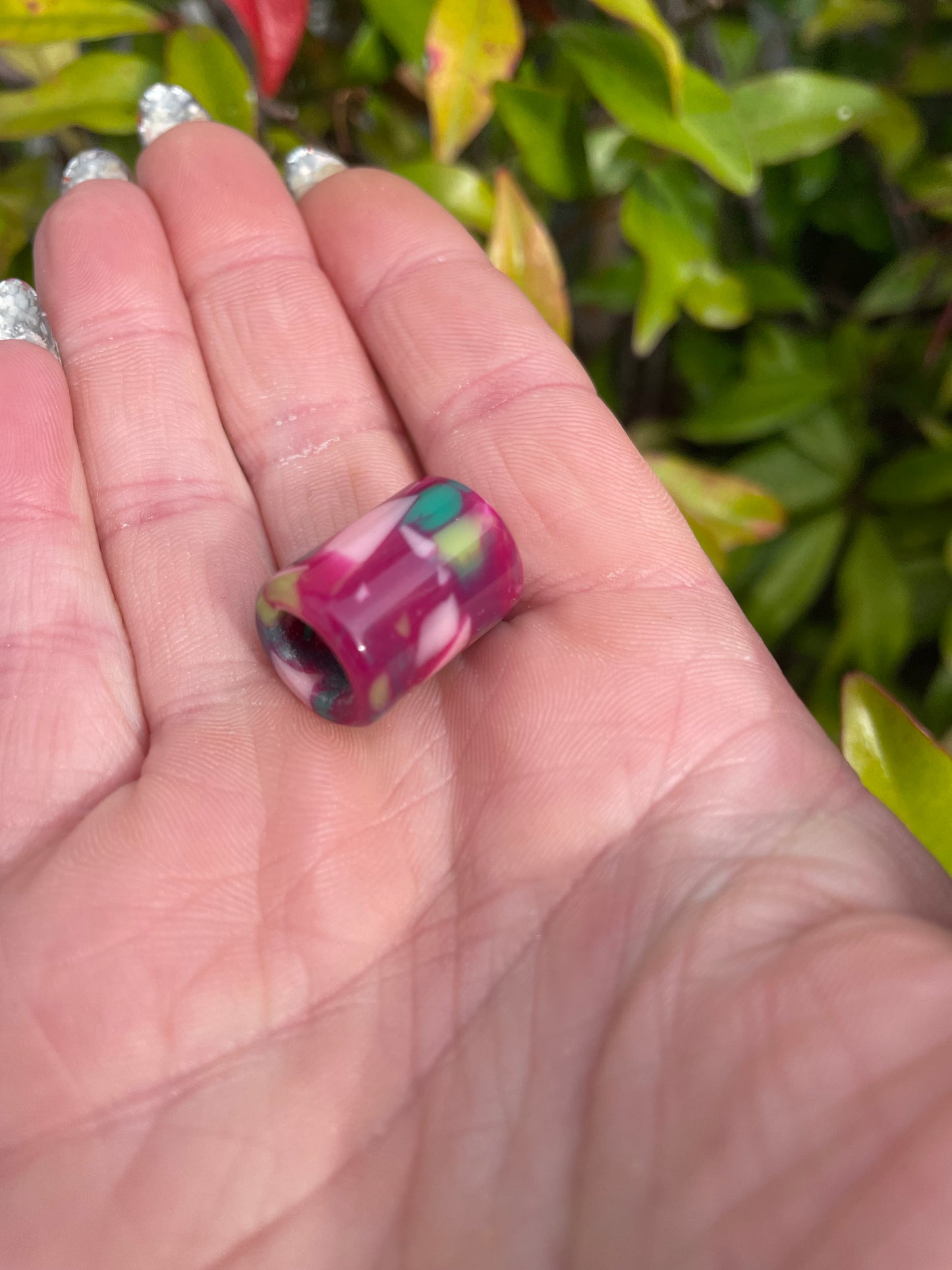 Blossom Acrylic Dreadlock Bead