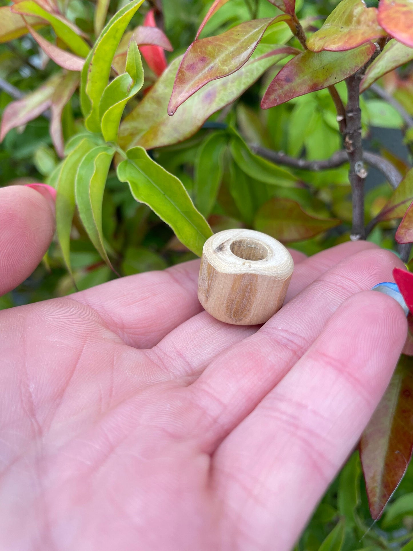 Coffee Wood Dreadlock Bead