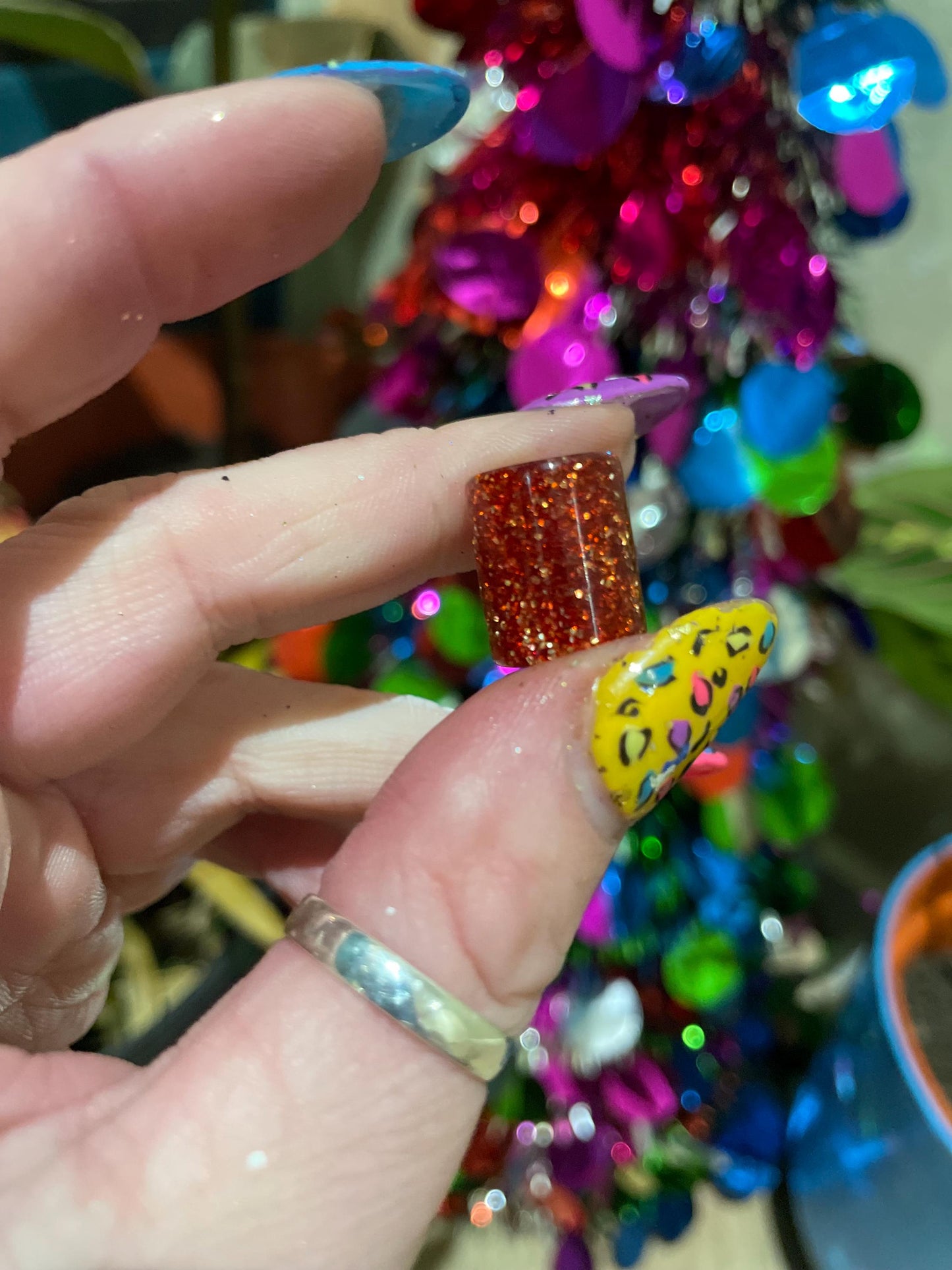 Festive AF Acrylic Dreadlock Bead