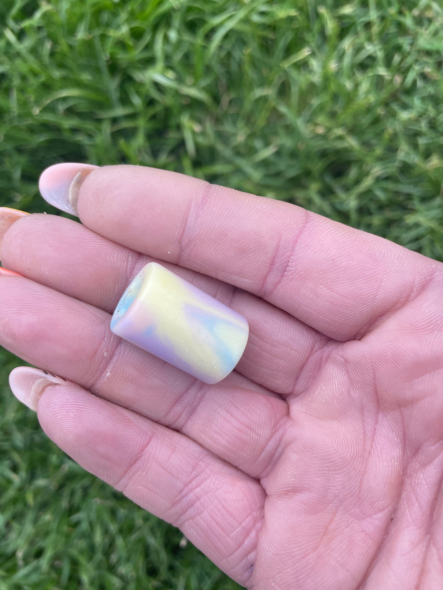Unicorn Sparkle Acrylic Dreadlock Bead