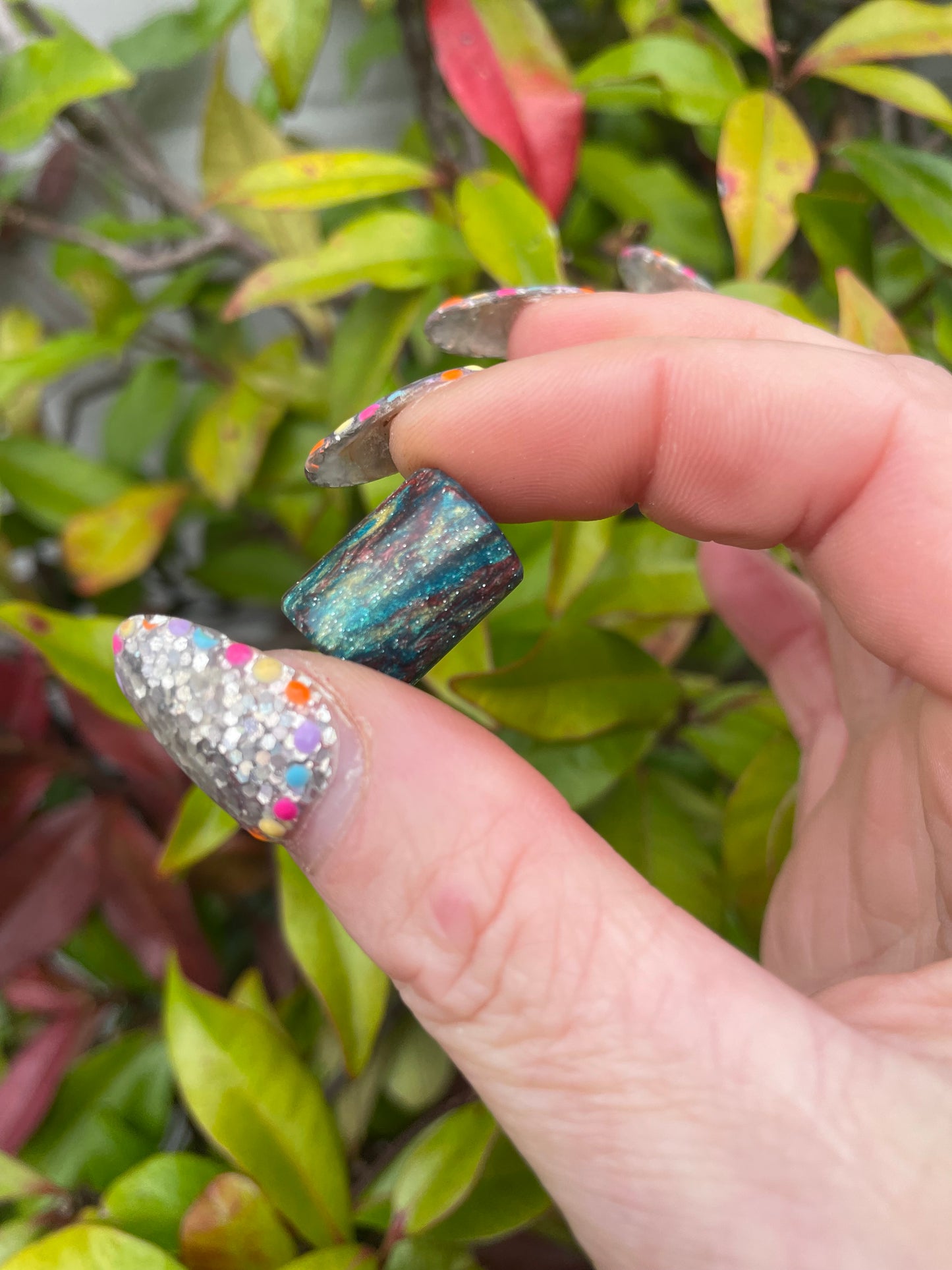 Swamp Glitz Acrylic Dreadlock Bead