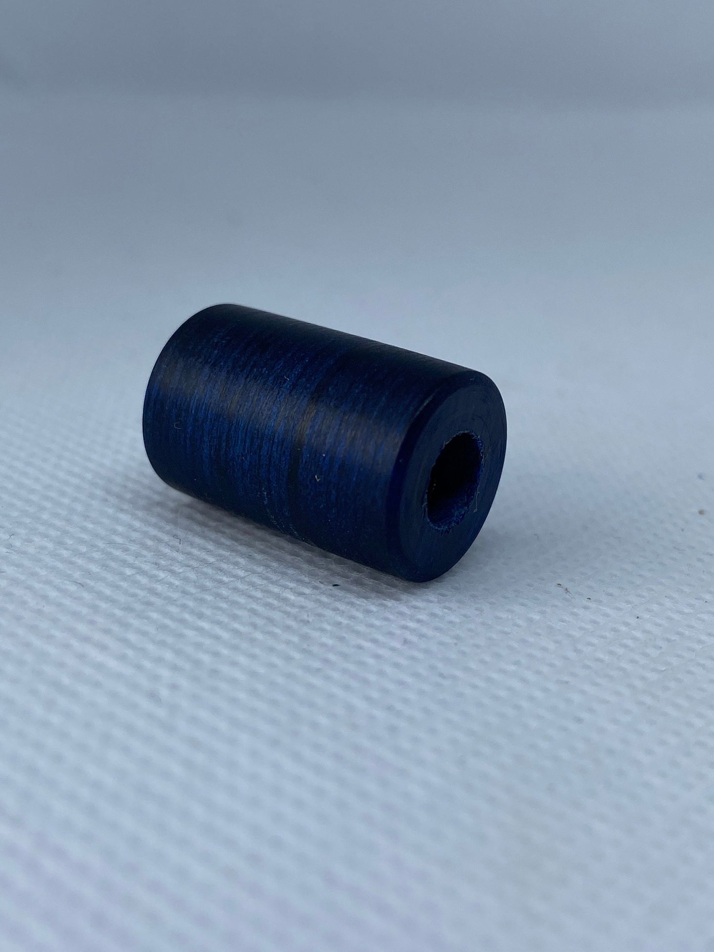 Sapphire Ply Wooden Dreadlock Bead