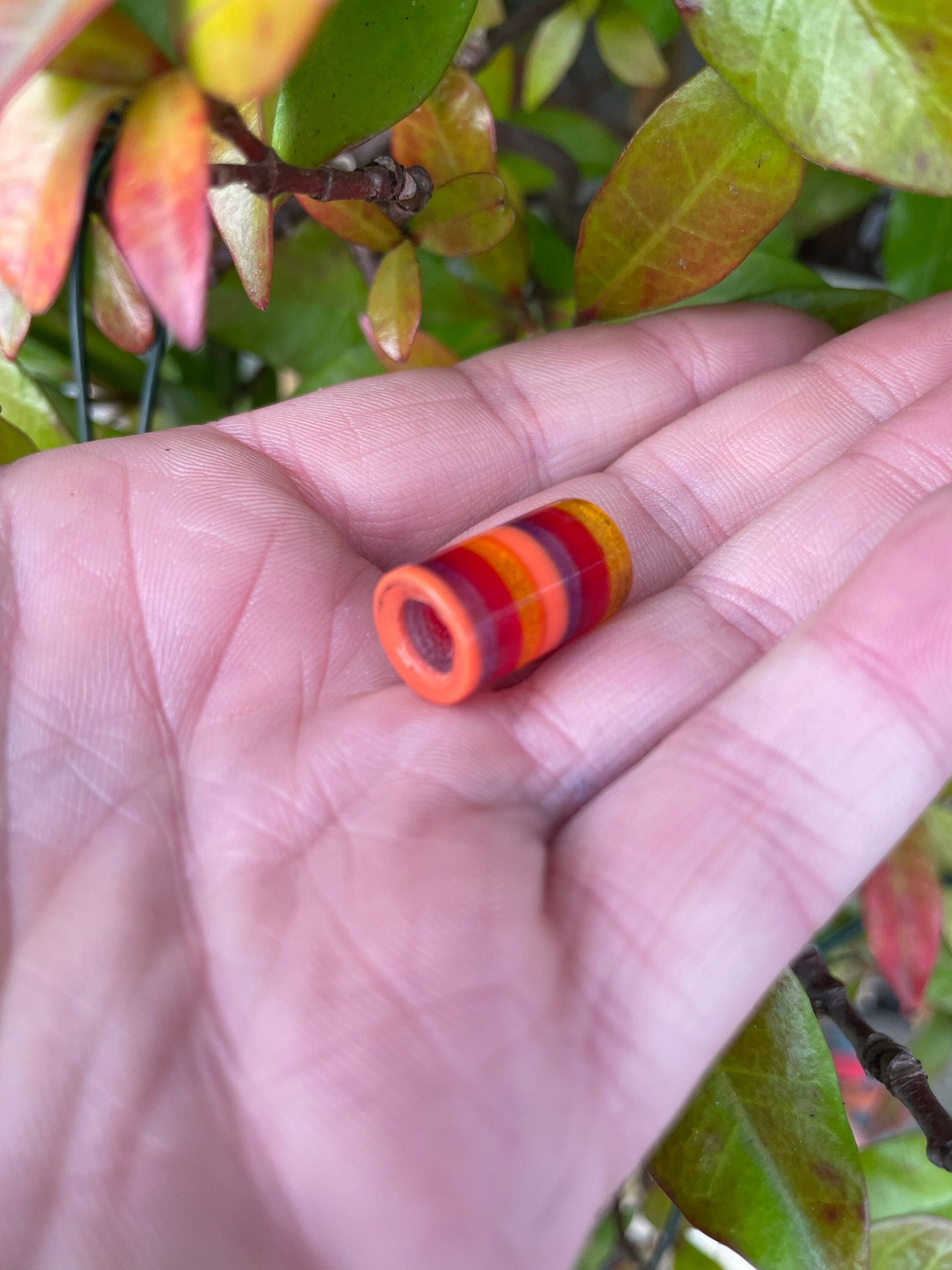 chic Acrylic Dreadlock Bead