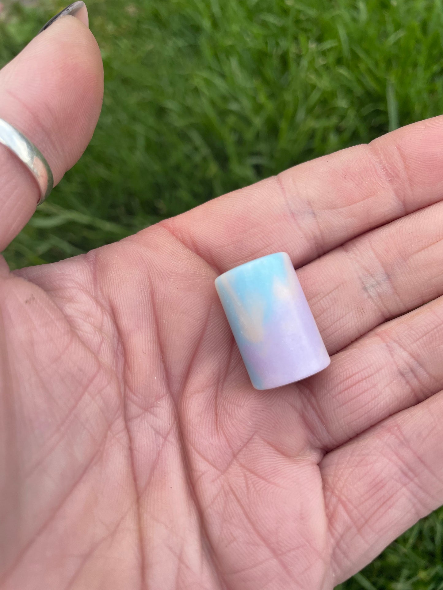 Unicorn Sparkle Acrylic Dreadlock Bead