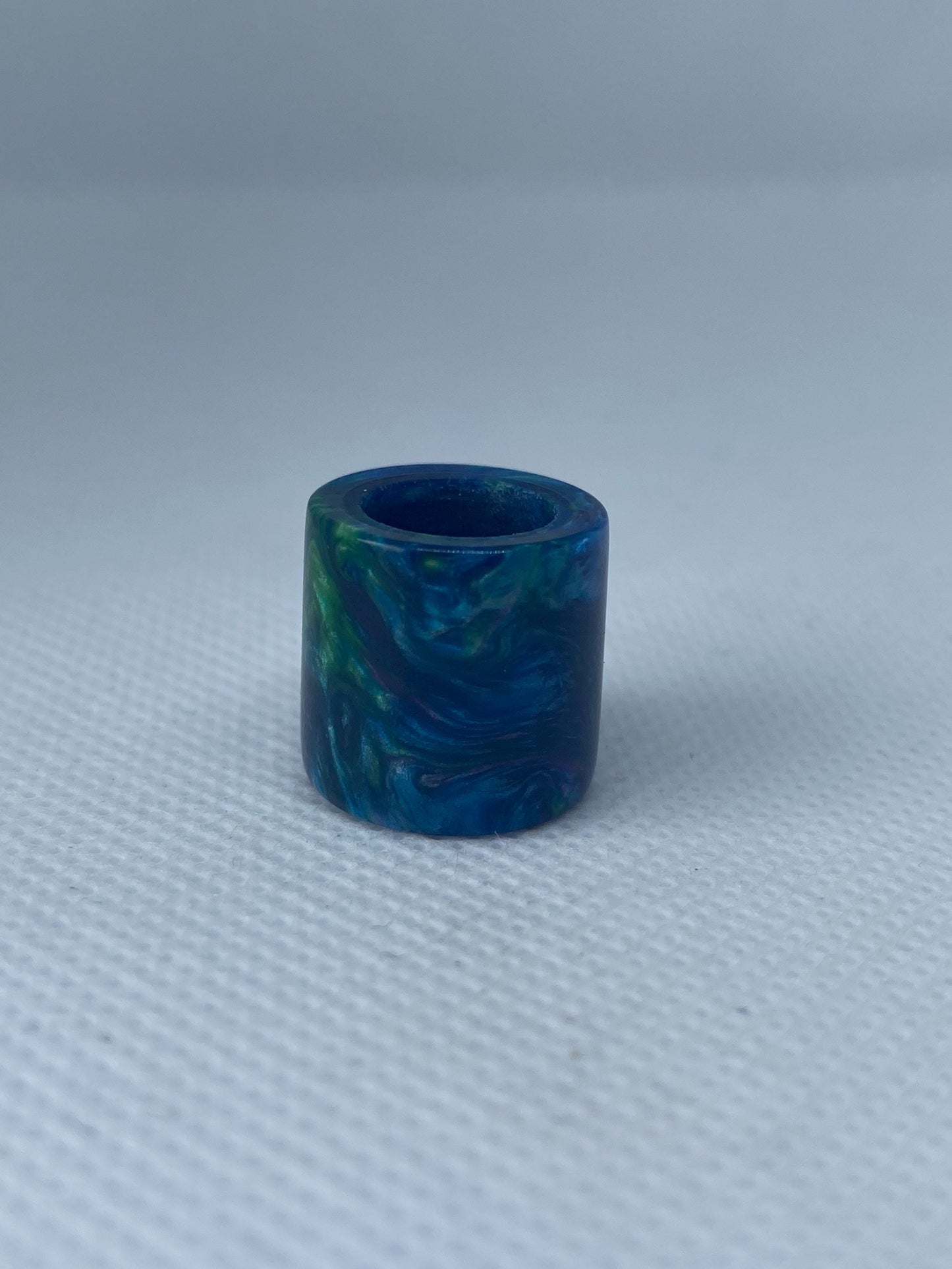 Planet Earth Acrylic Dreadlock Bead