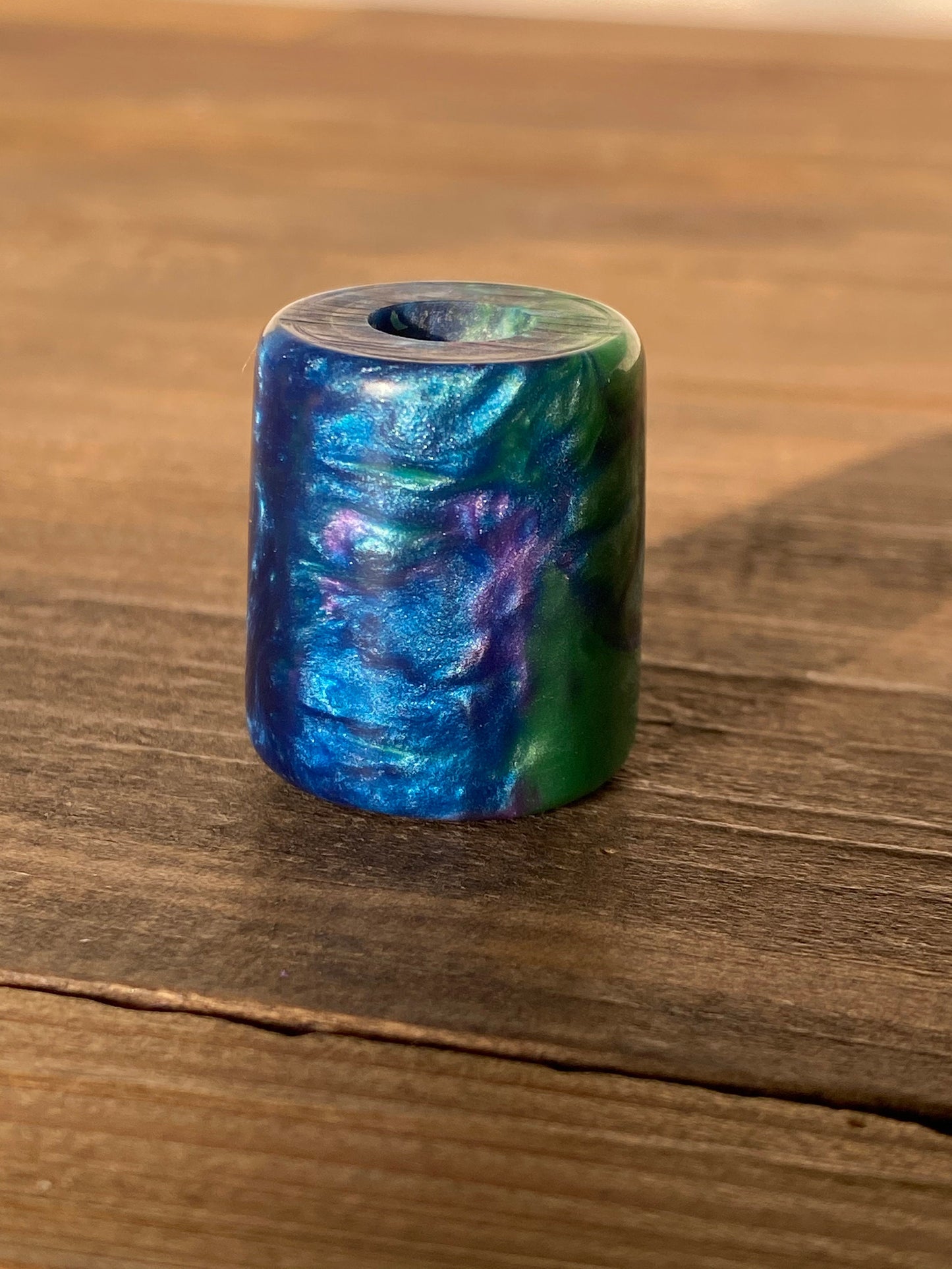 Planet Earth Acrylic Dreadlock Bead