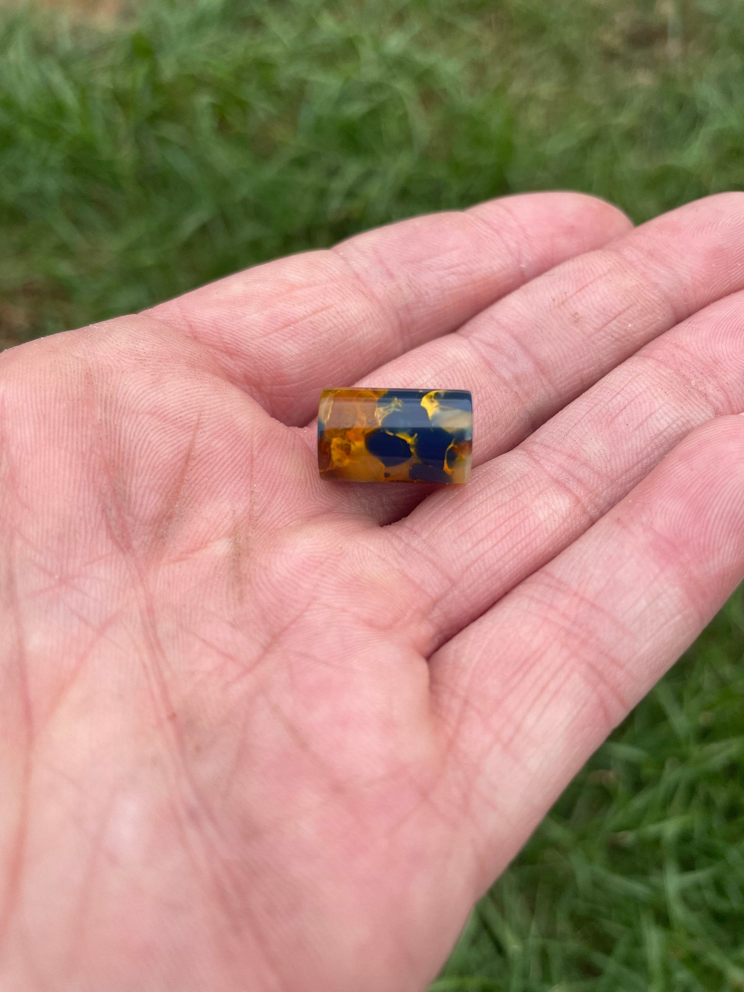 Micro Cocoon Acrylic Dreadlock Bead