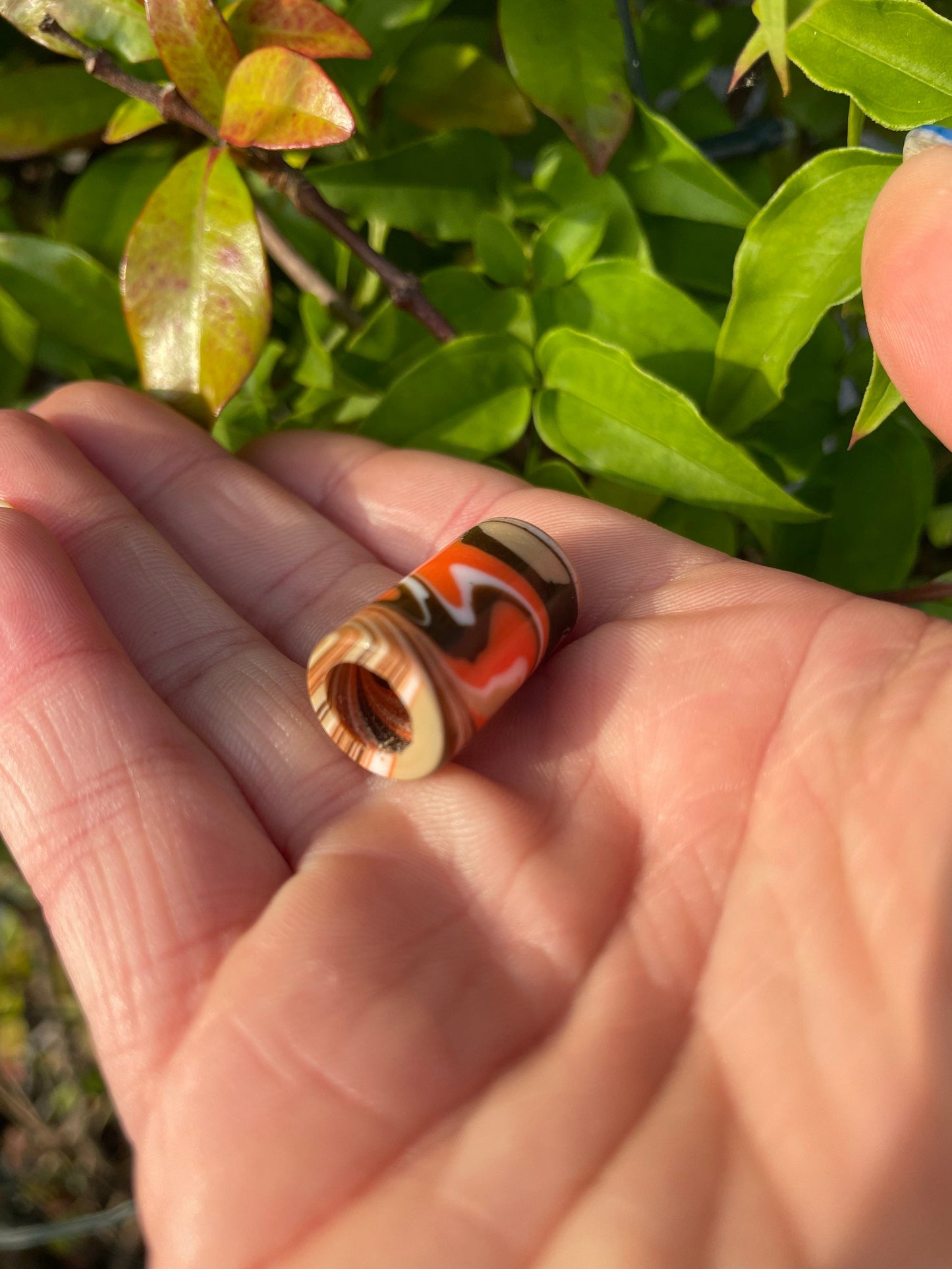 Groove Acrylic Dreadlock Bead