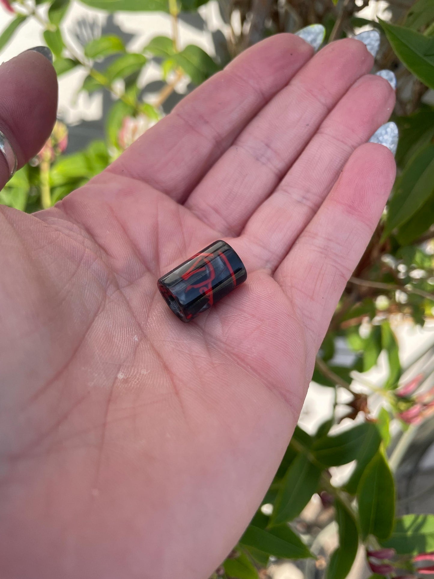 Kisses Micro Acrylic Dreadlock Bead