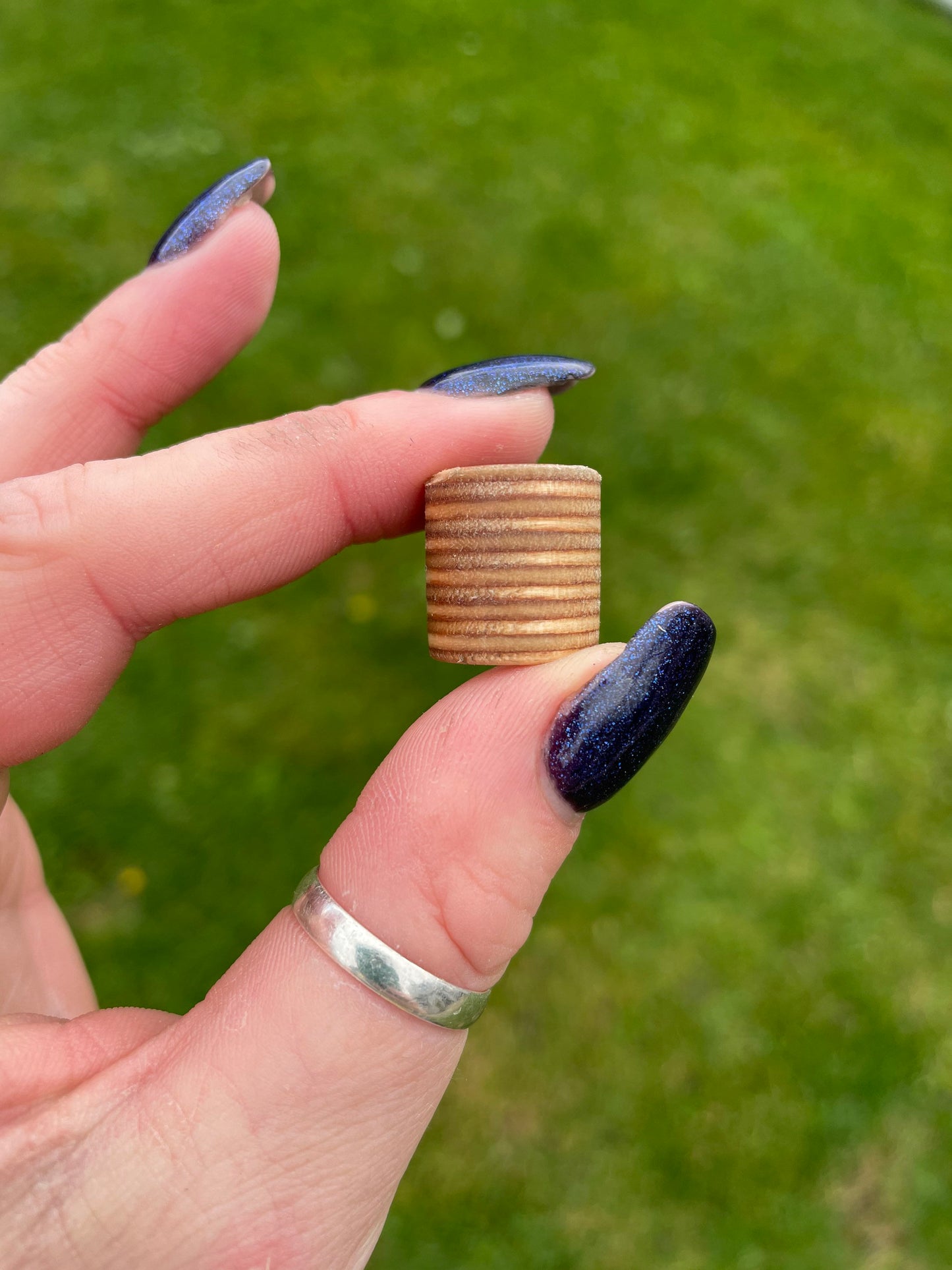 Birch Ply Wooden Dreadlock Bead