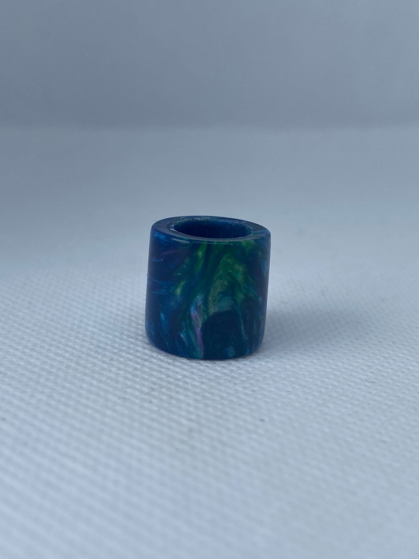 Planet Earth Acrylic Dreadlock Bead