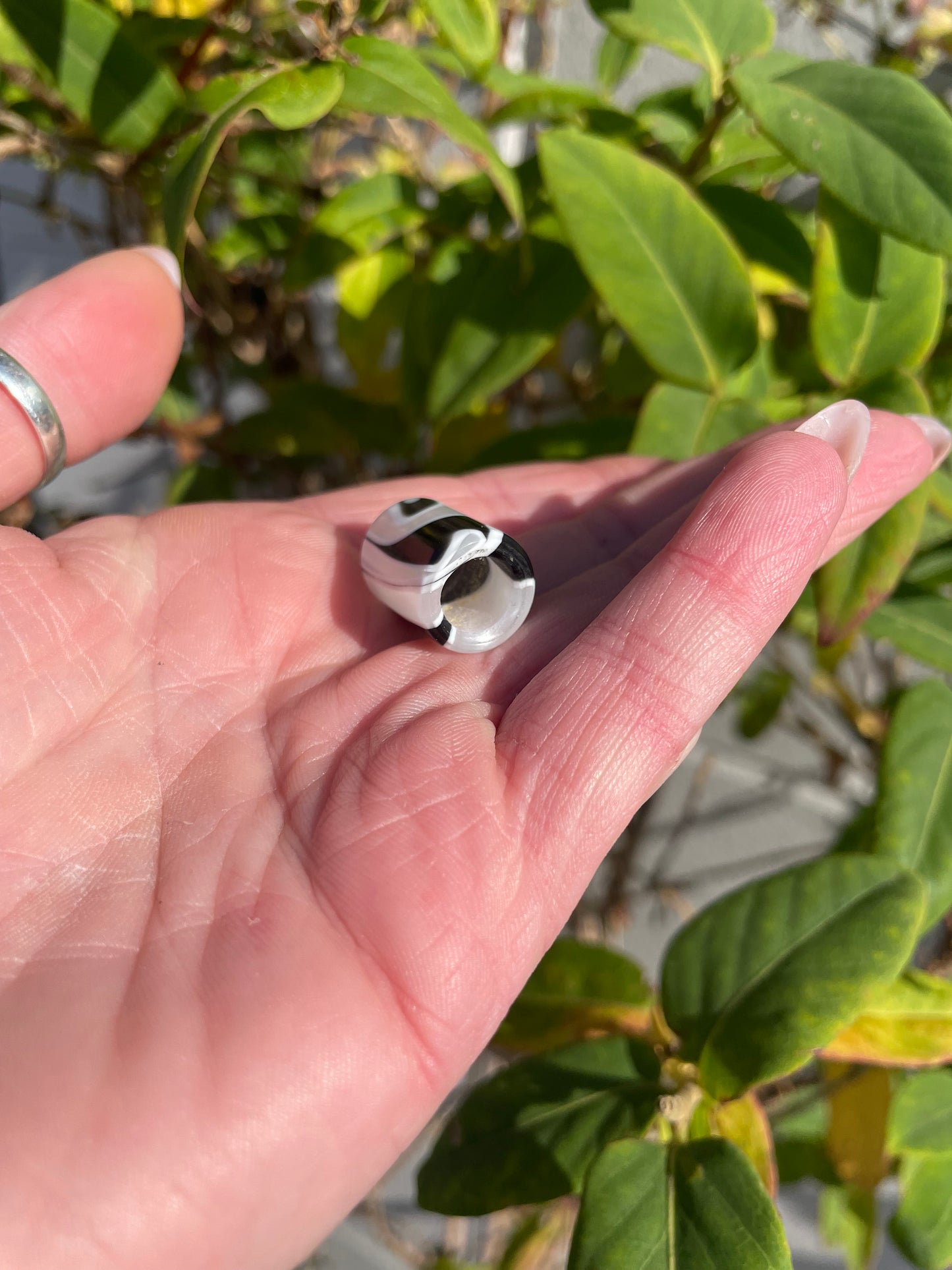 Ghost Acrylic Dreadlock Bead