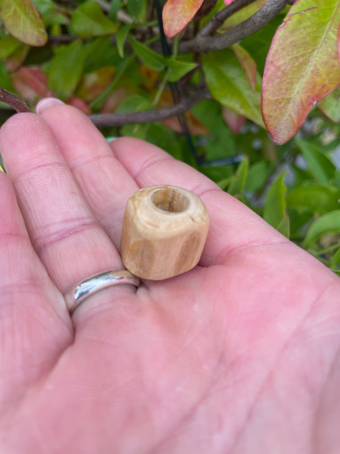 Coffee Wood Dreadlock Bead