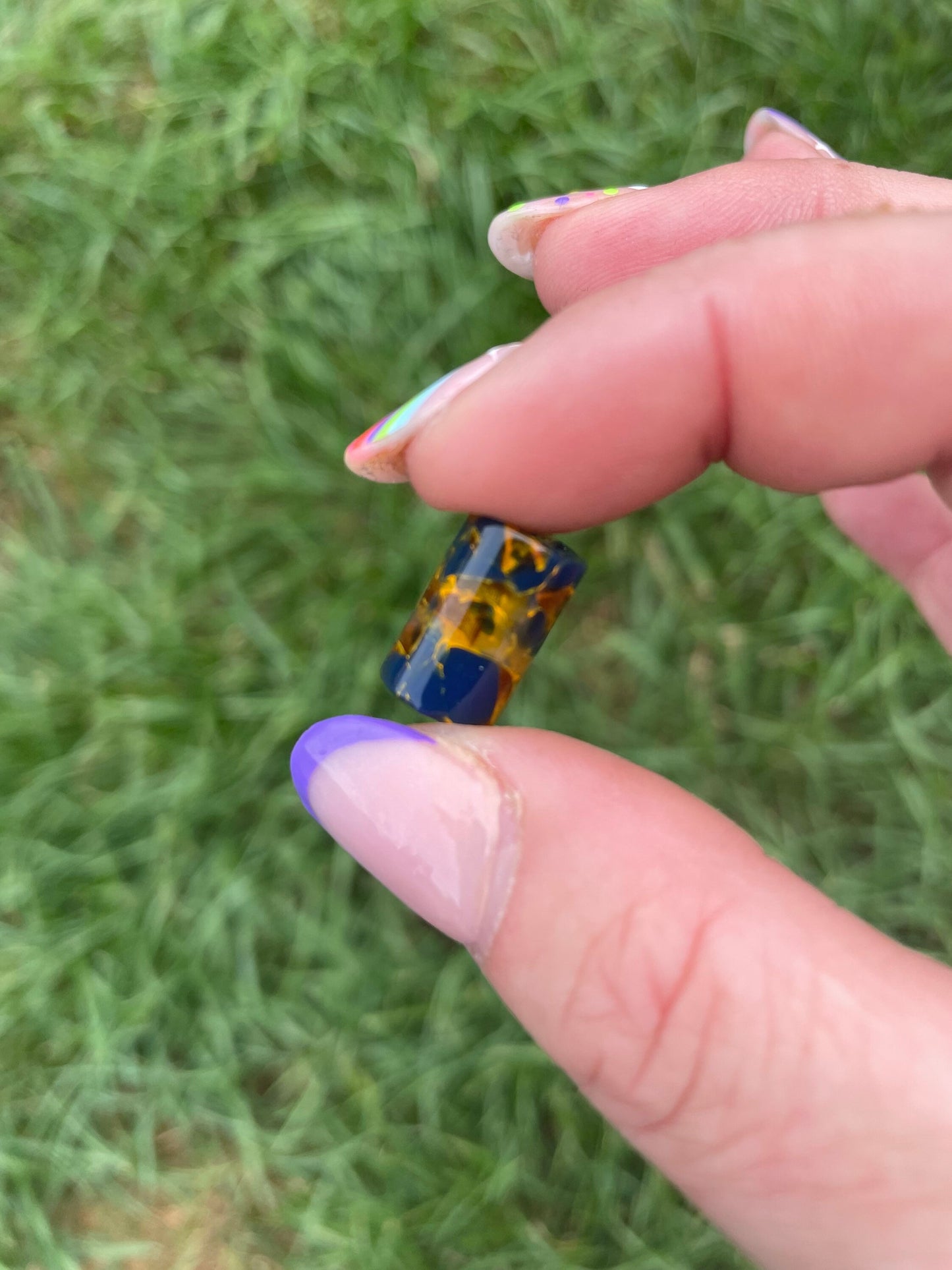 Micro Cocoon Acrylic Dreadlock Bead