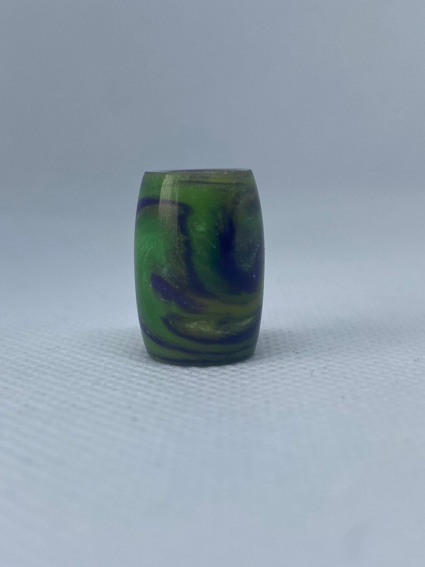 Green Goblin Acrylic Dreadlock Bead