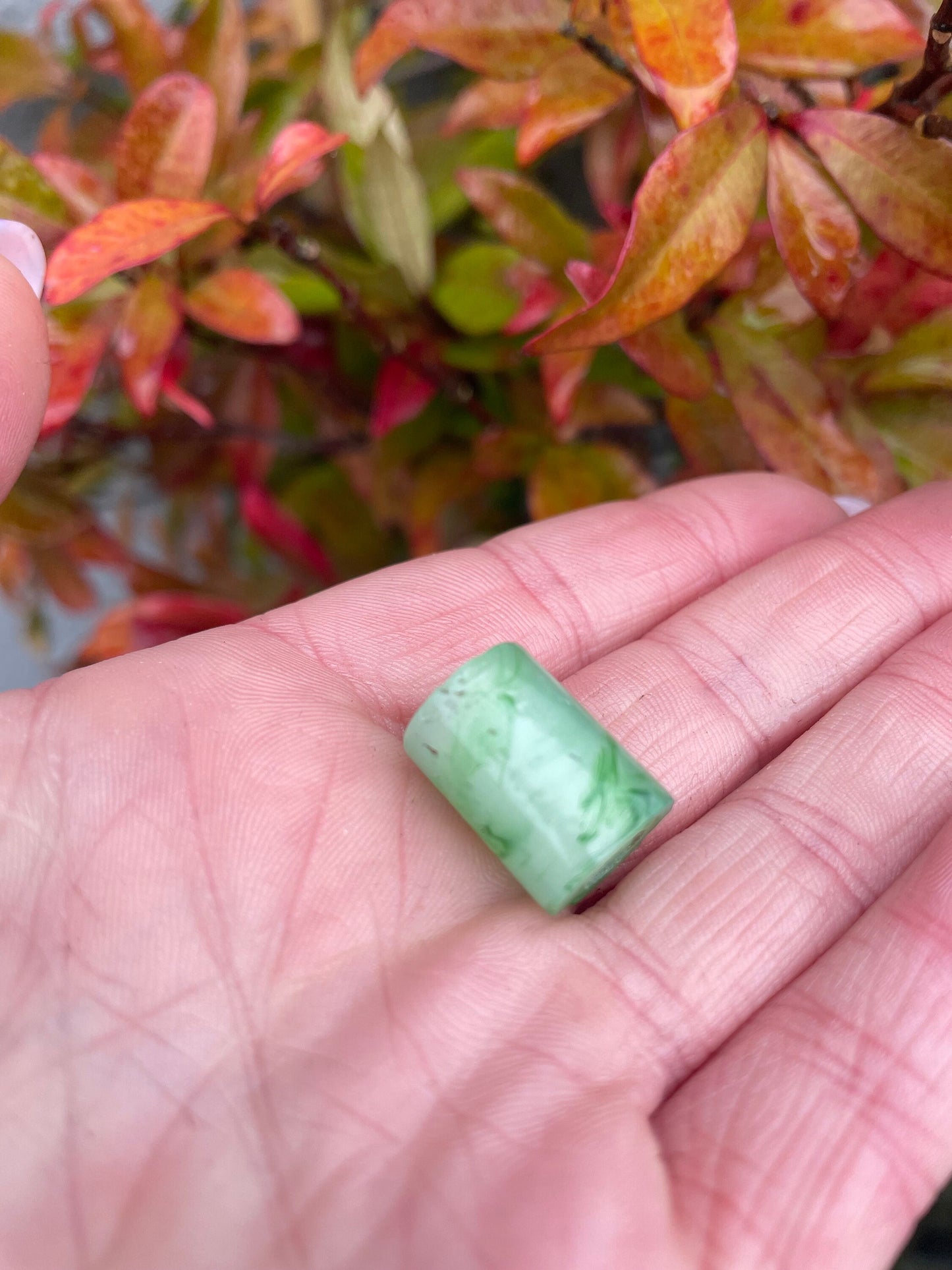 Serpentine Acrylic Dreadlock Bead