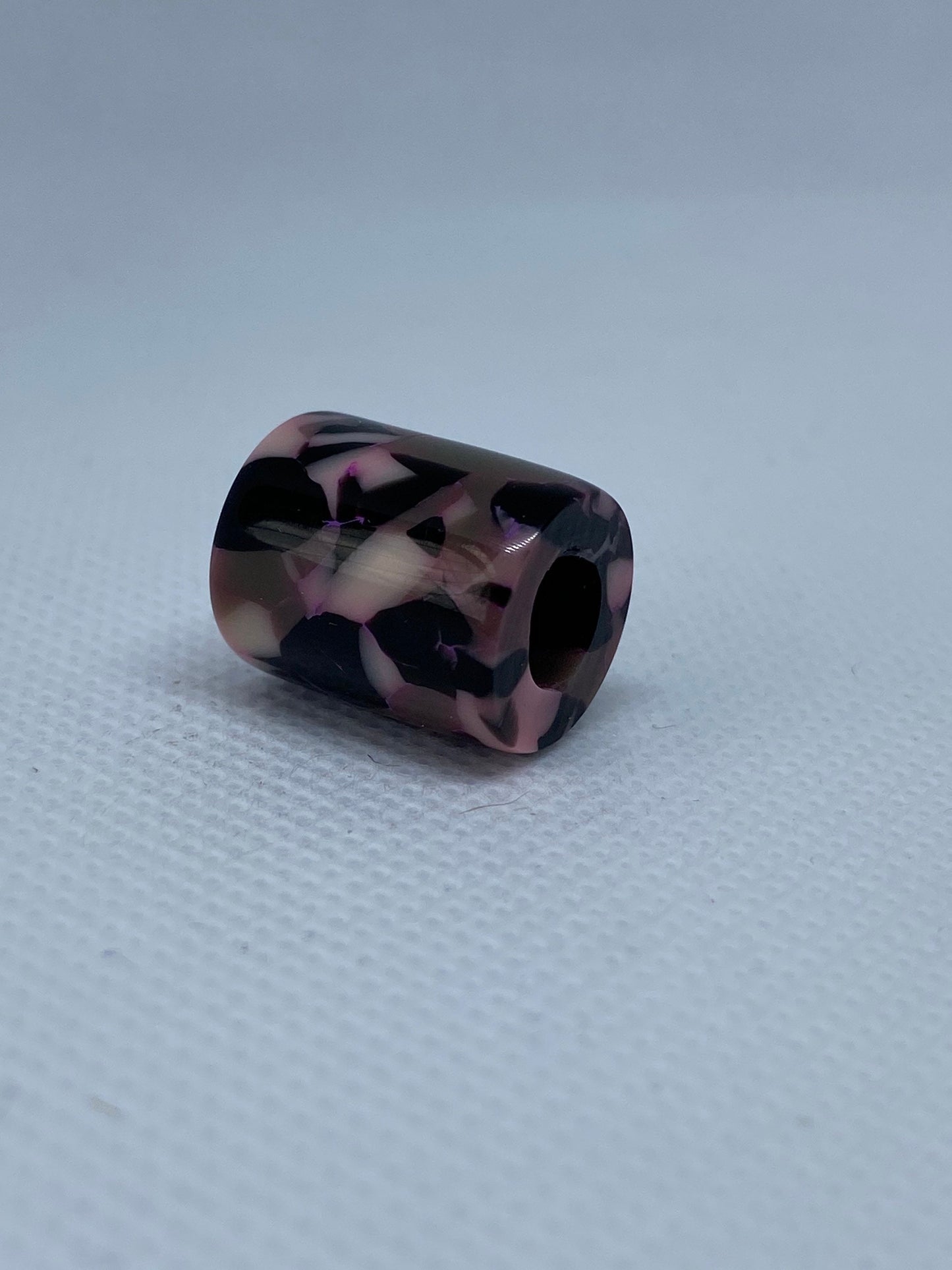 Micro Neopolitan Acrylic Dreadlock Bead