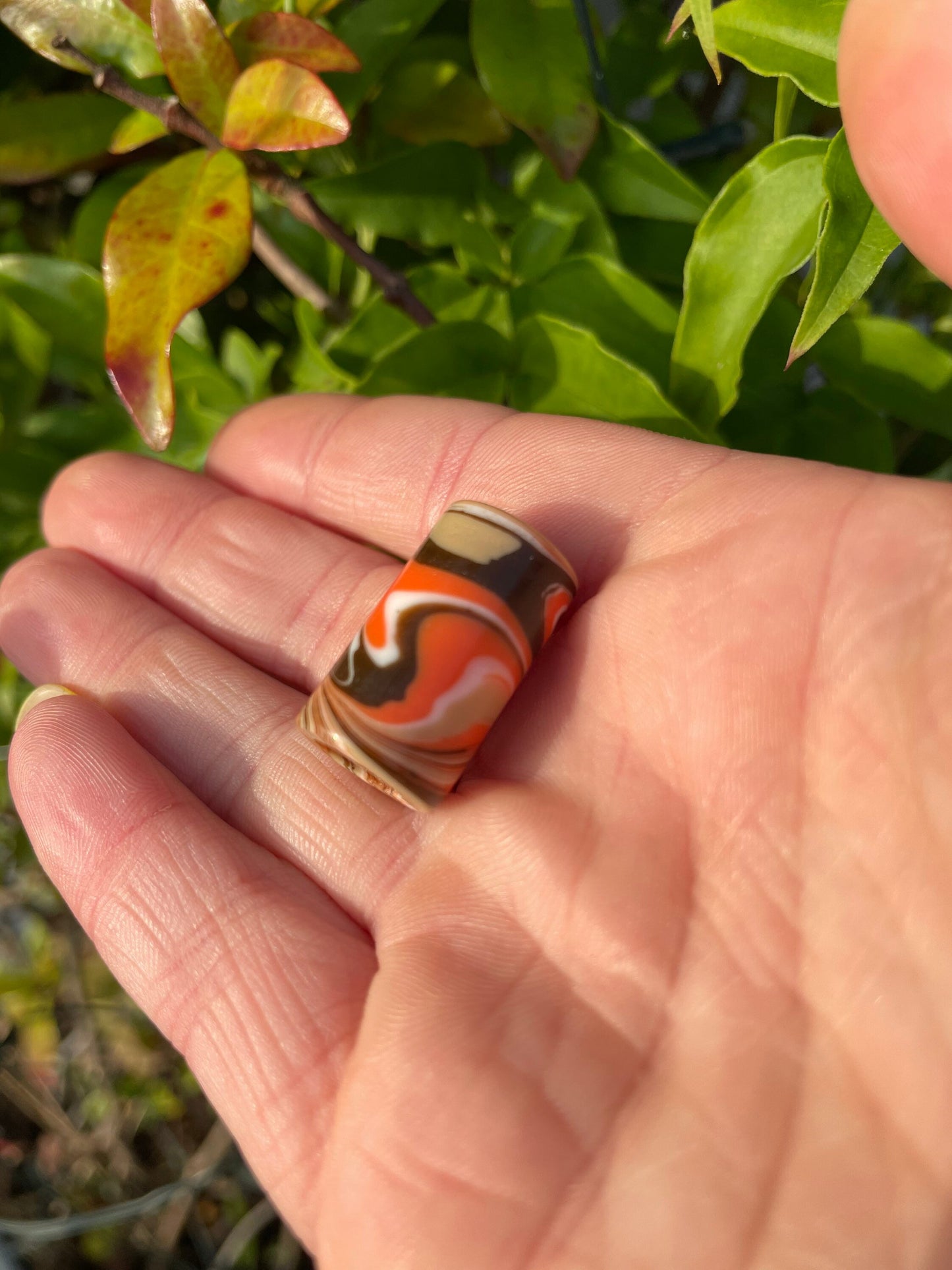 Groove Acrylic Dreadlock Bead