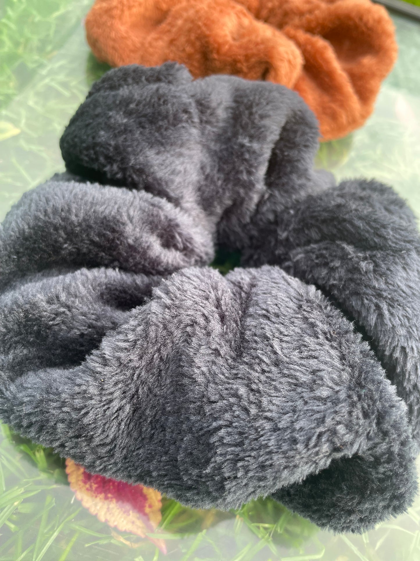Jumbo Teddy Scrunchie