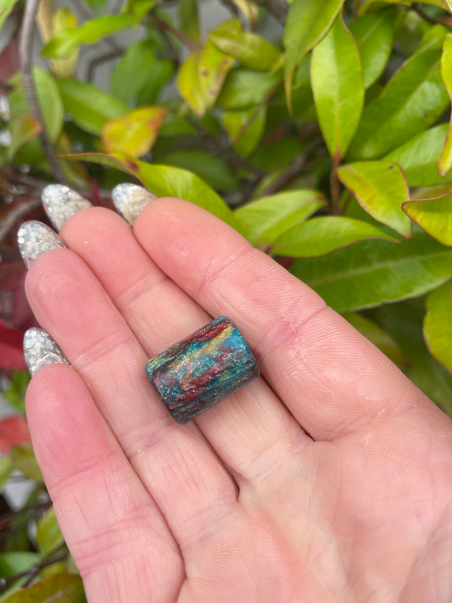 Swamp Glitz Acrylic Dreadlock Bead