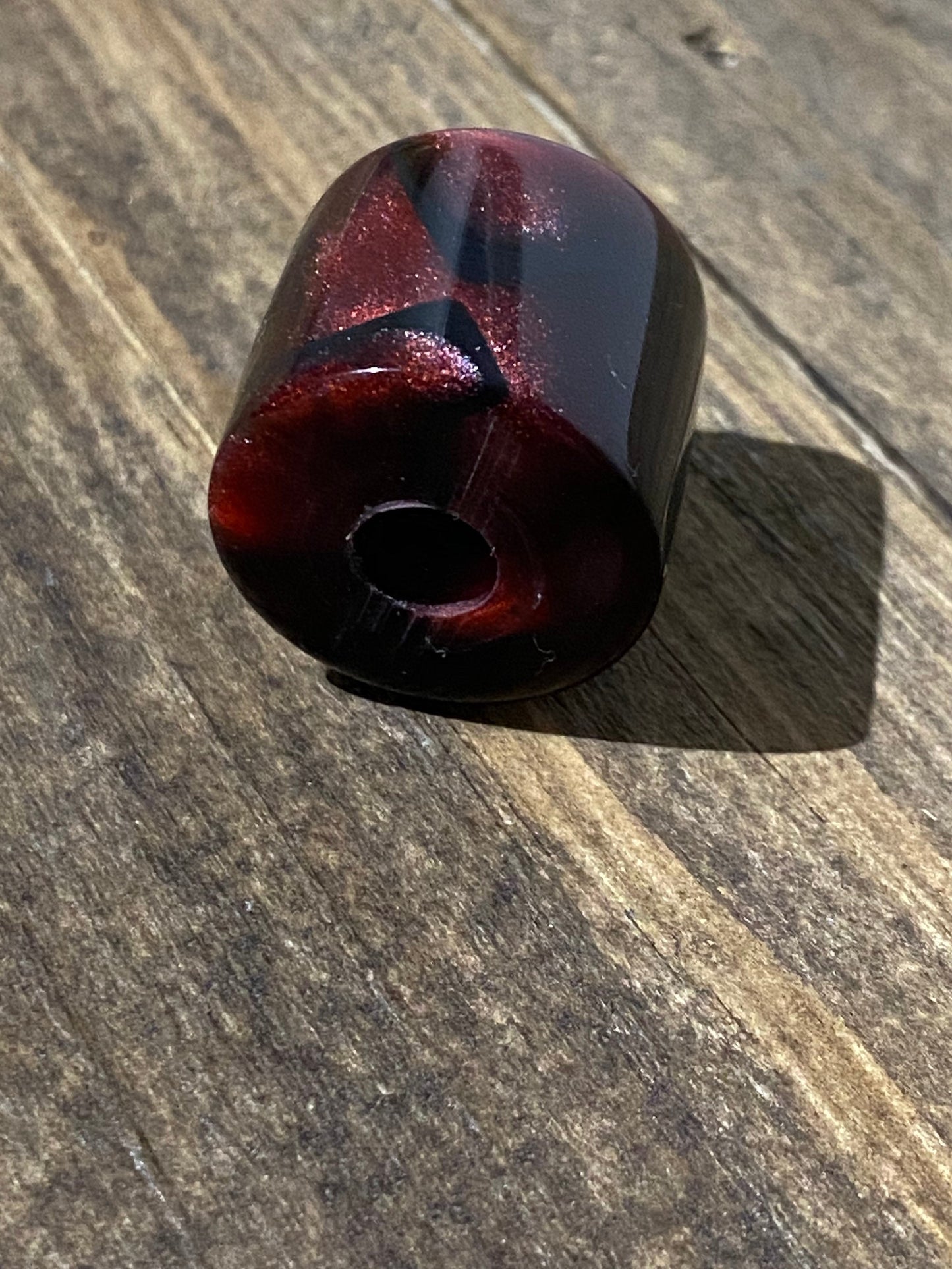 Abstract Vamp Acrylic Dreadlock Bead