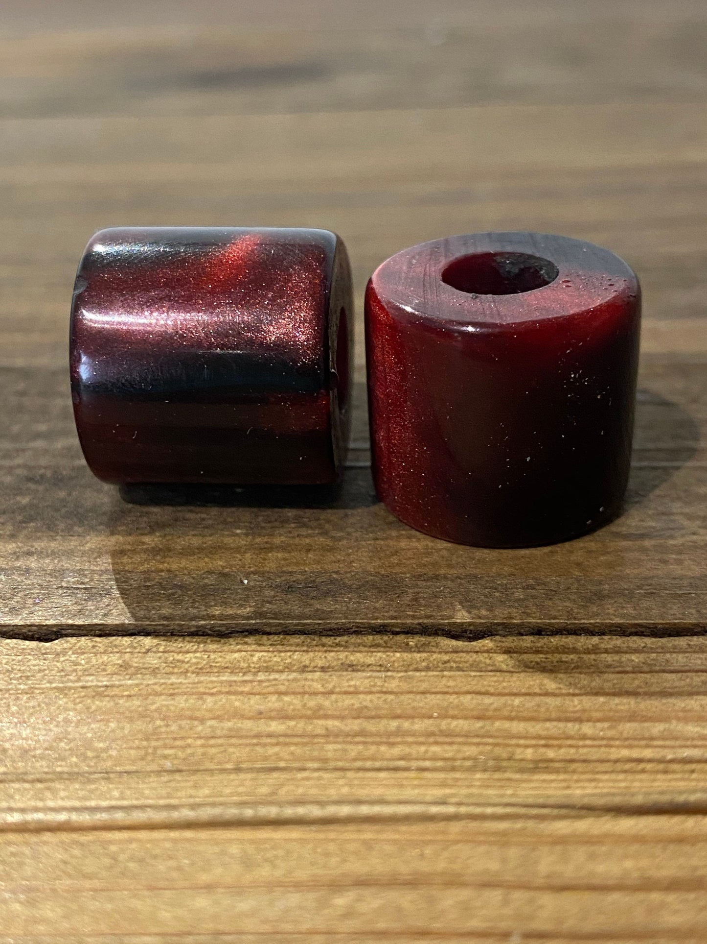 Abstract Vamp Acrylic Dreadlock Bead