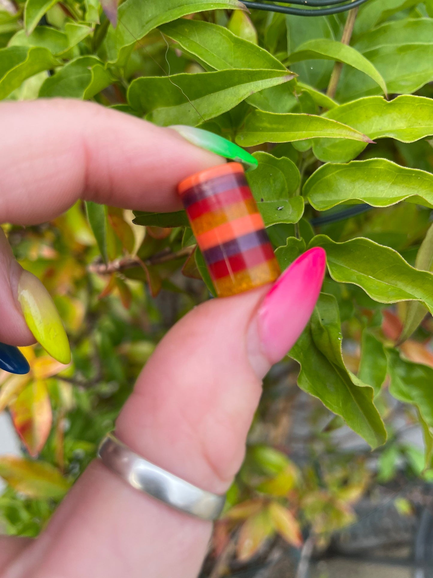 chic Acrylic Dreadlock Bead