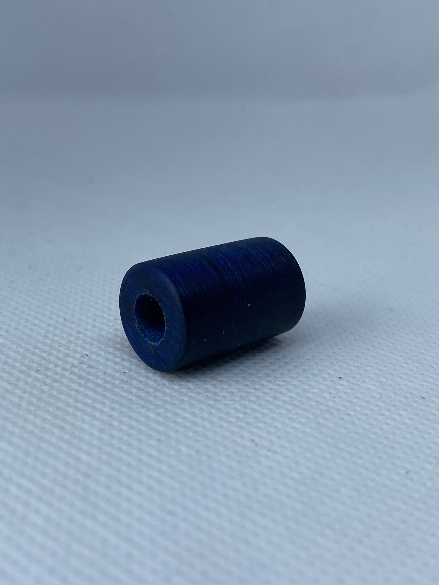 Sapphire Ply Wooden Dreadlock Bead