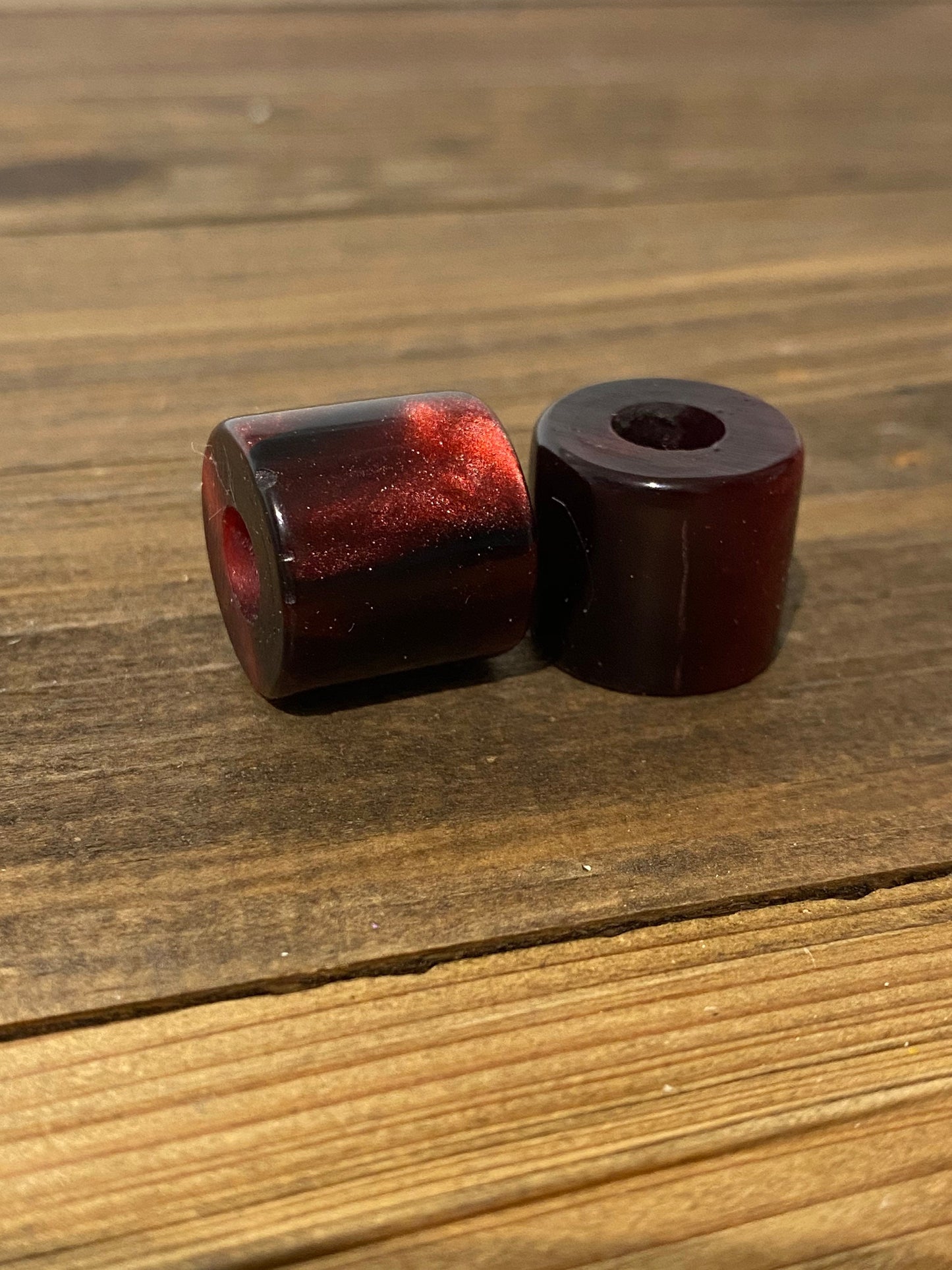 Abstract Vamp Acrylic Dreadlock Bead