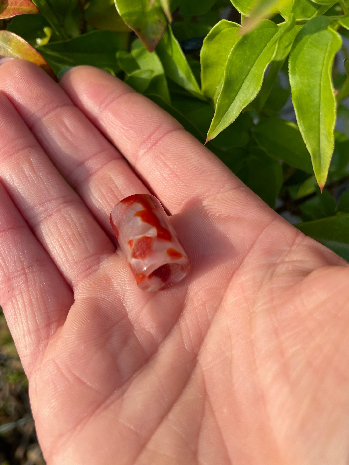 Pomegranate Acrylic Dreadlock Bead
