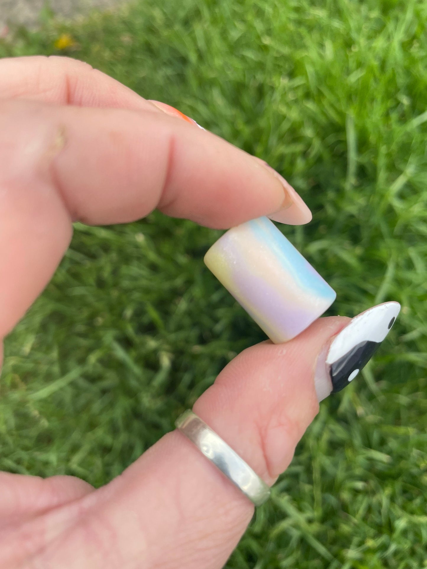 Unicorn Sparkle Acrylic Dreadlock Bead