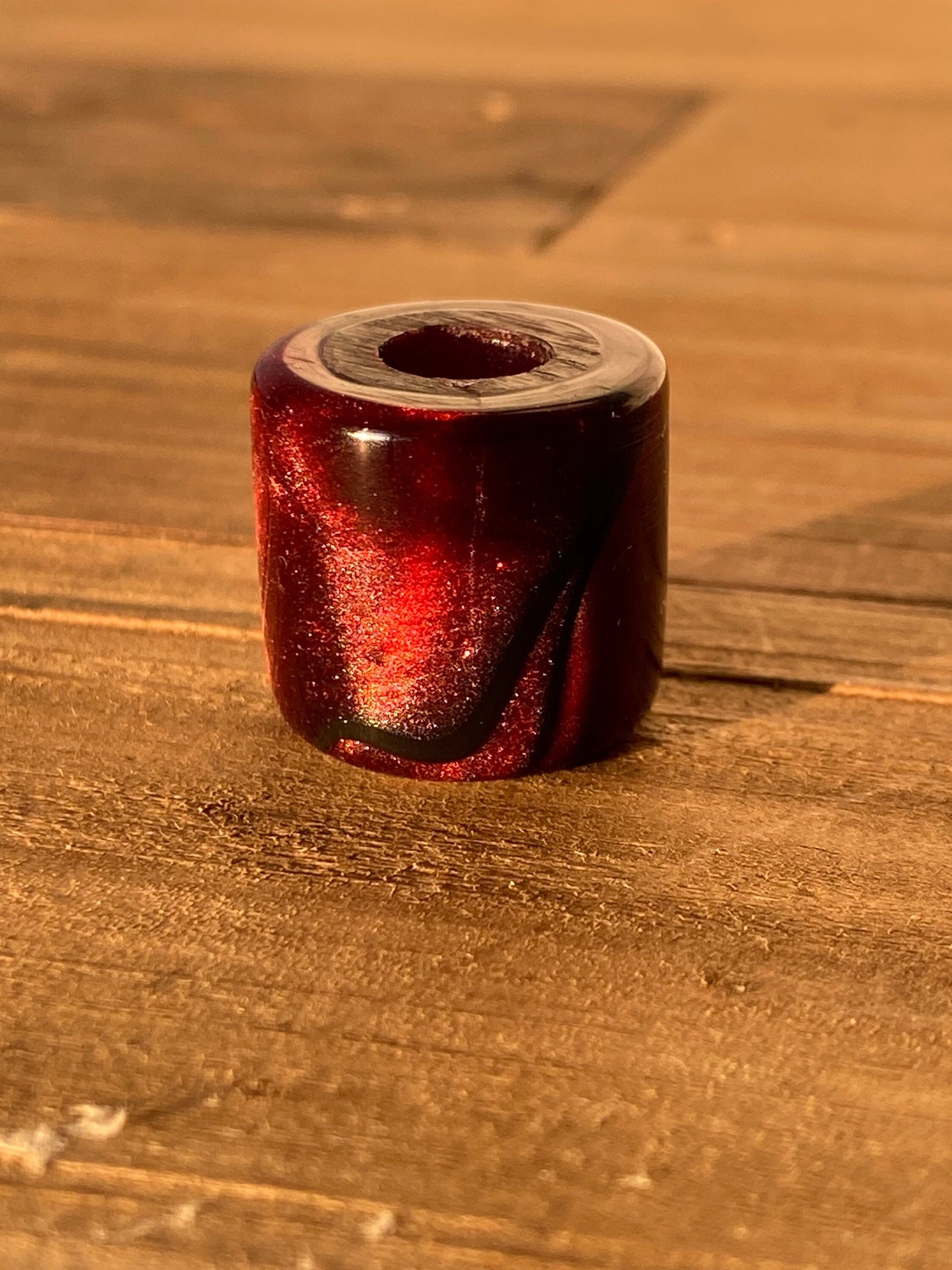 Abstract Vamp Acrylic Dreadlock Bead