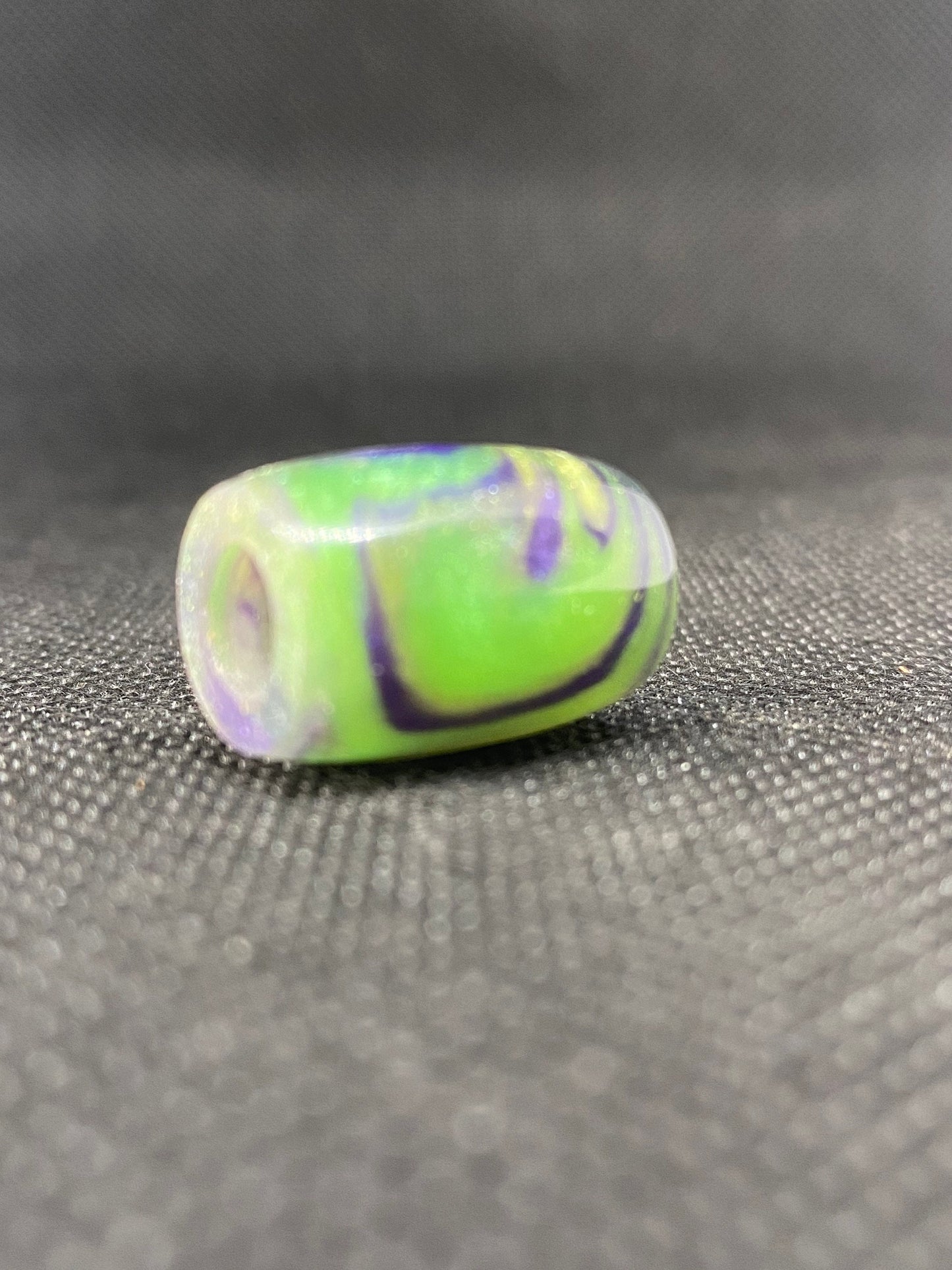Green Goblin Acrylic Dreadlock Bead