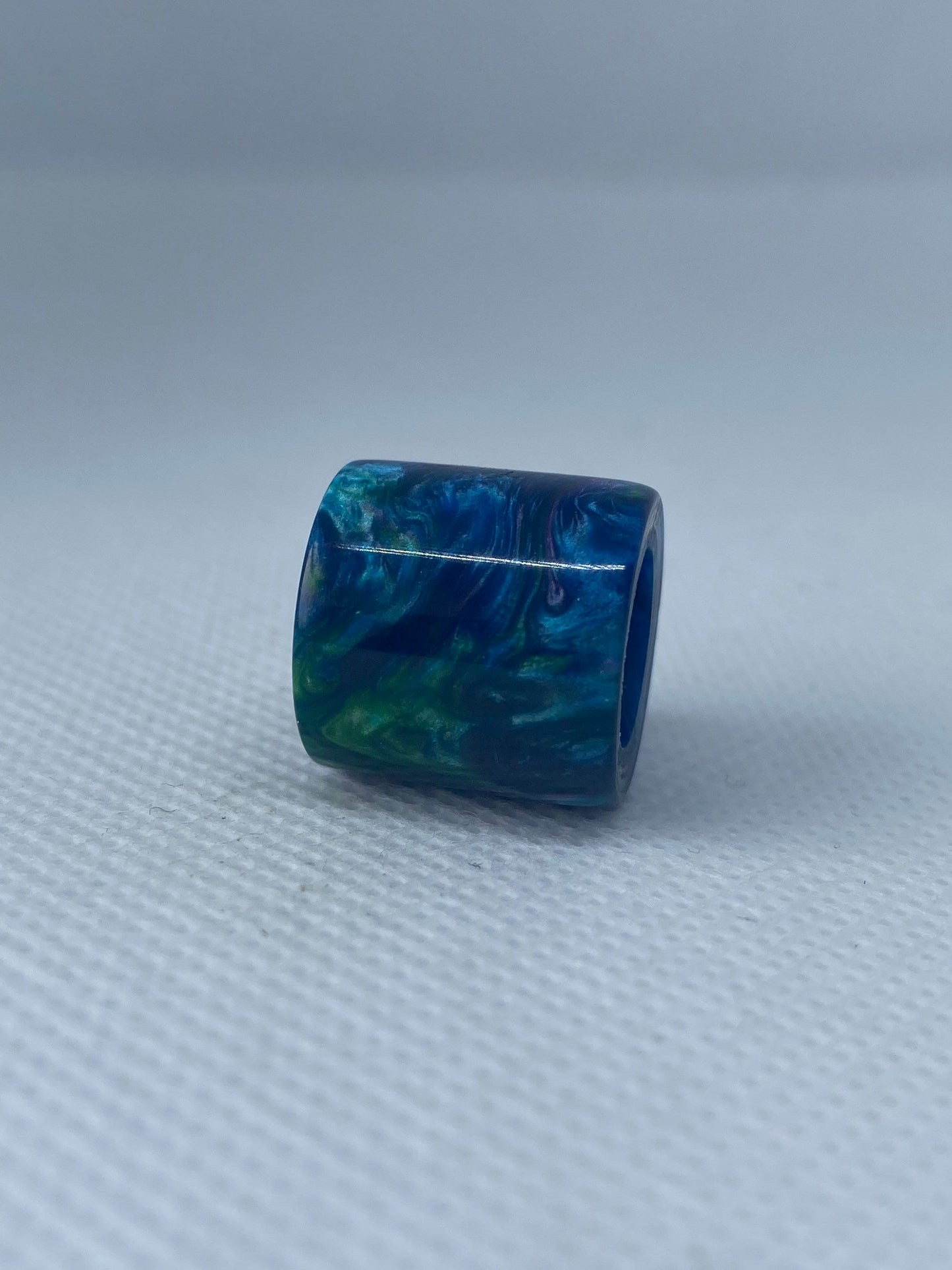 Planet Earth Acrylic Dreadlock Bead