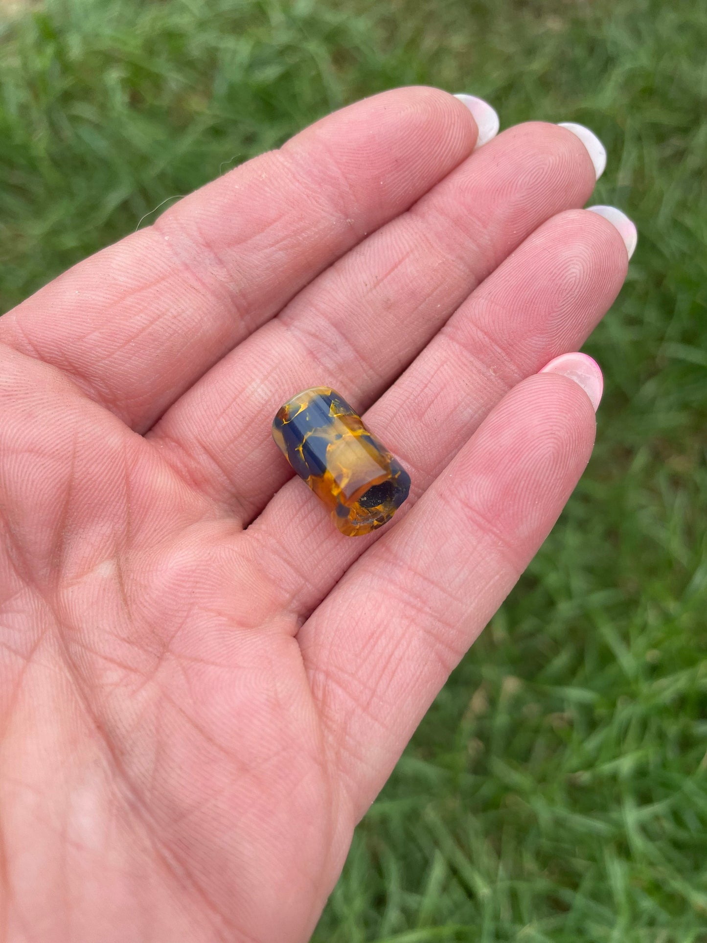 Micro Cocoon Acrylic Dreadlock Bead