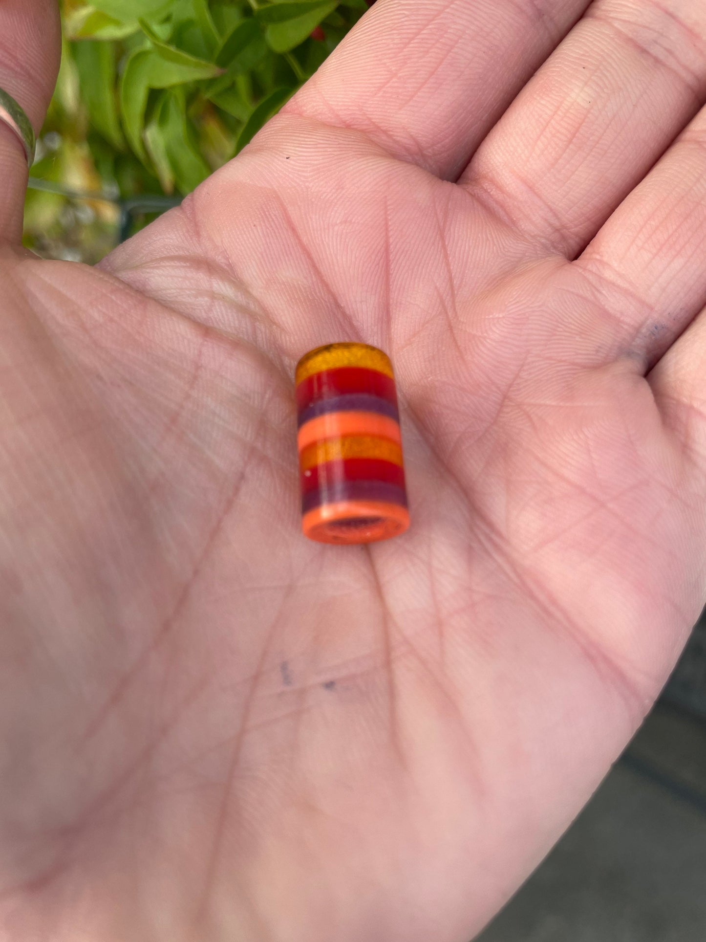 chic Acrylic Dreadlock Bead