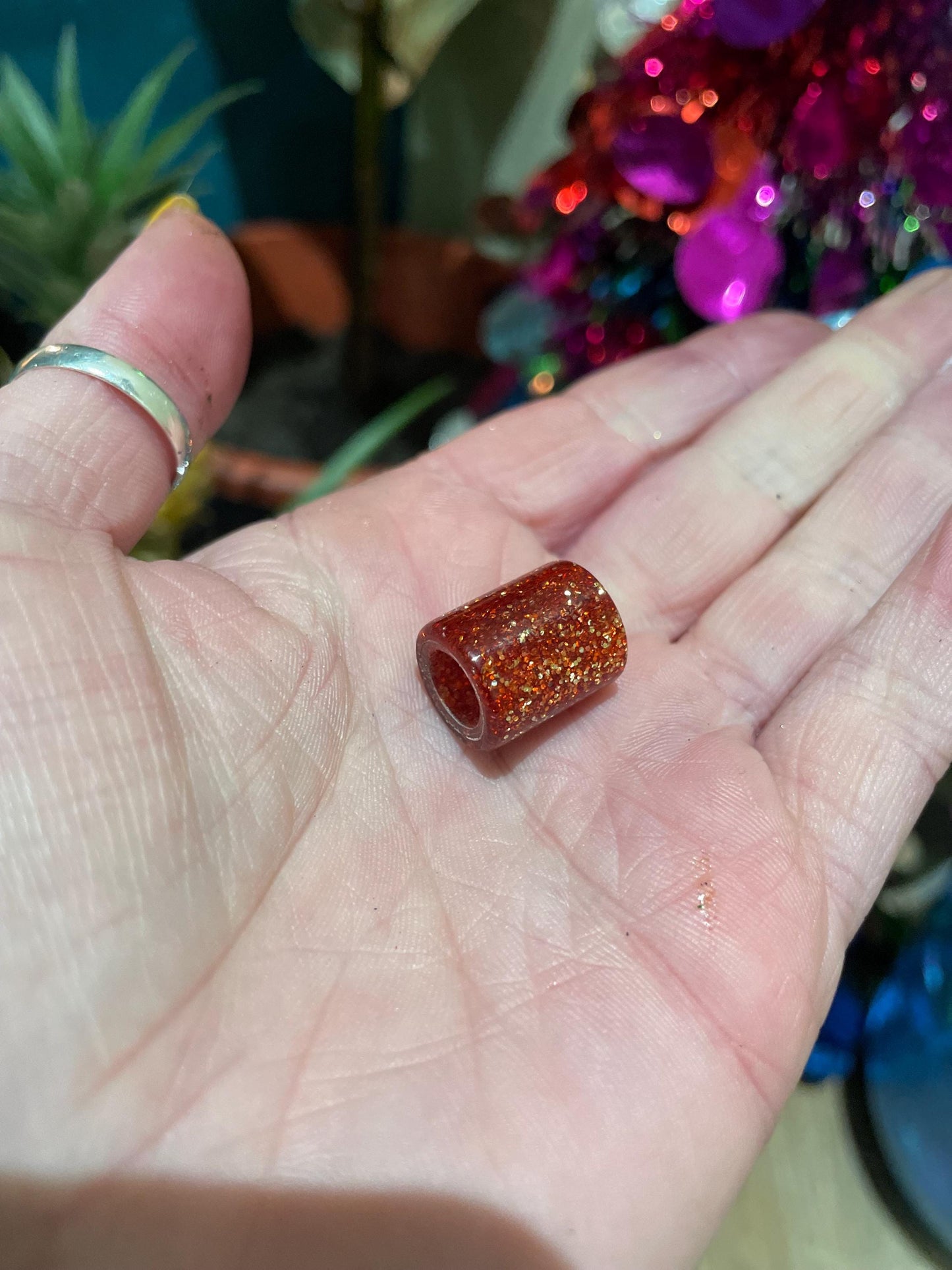 Festive AF Acrylic Dreadlock Bead