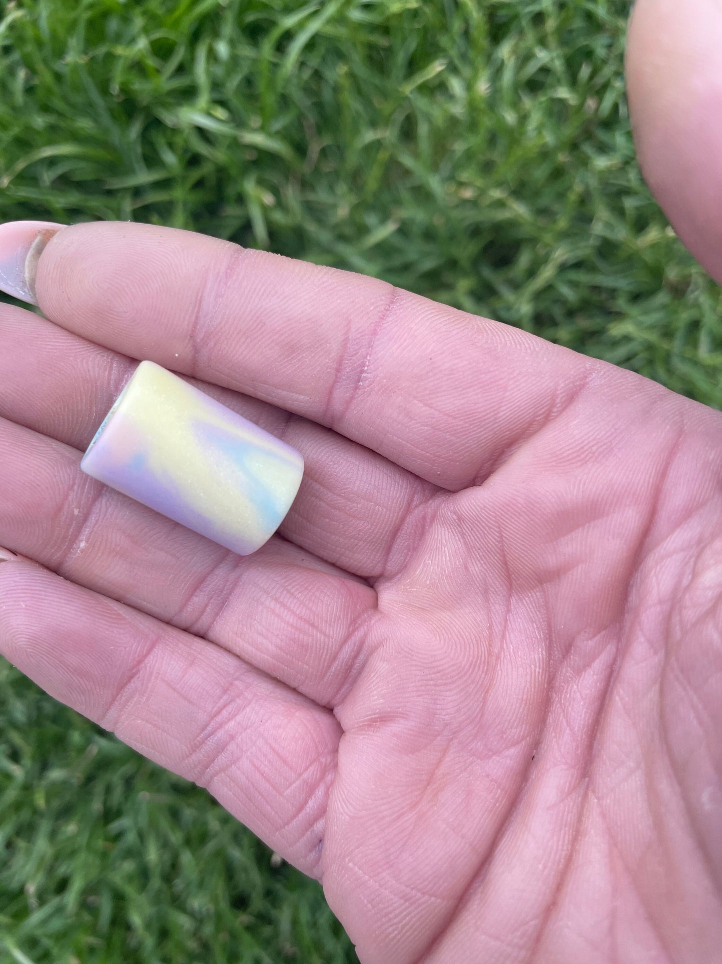 Unicorn Sparkle Acrylic Dreadlock Bead