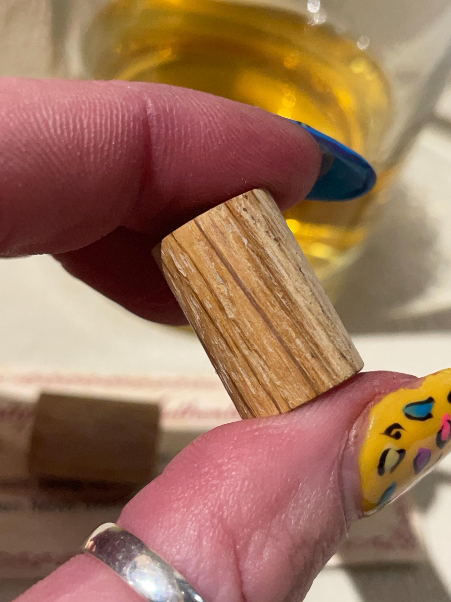 Ben Nevis distillery whisky cask Wooden Dreadlock Bead