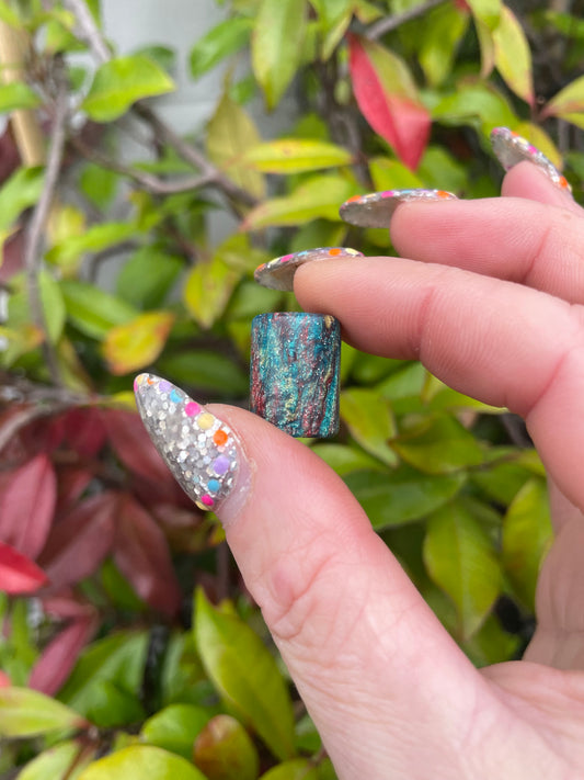 Swamp Glitz Acrylic Dreadlock Bead
