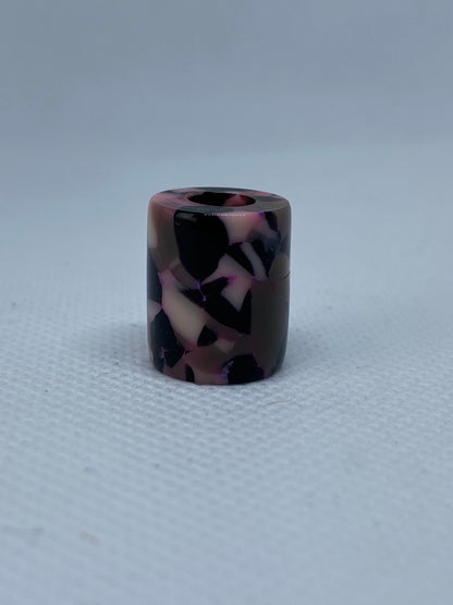 Micro Neopolitan Acrylic Dreadlock Bead