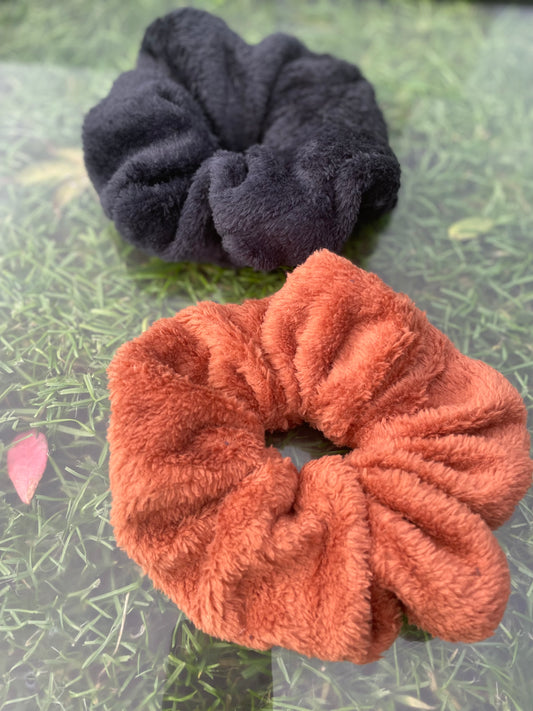 Jumbo Teddy Scrunchie