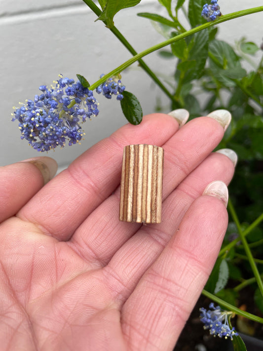 Long Grain Birch Ply Dreadlock Bead