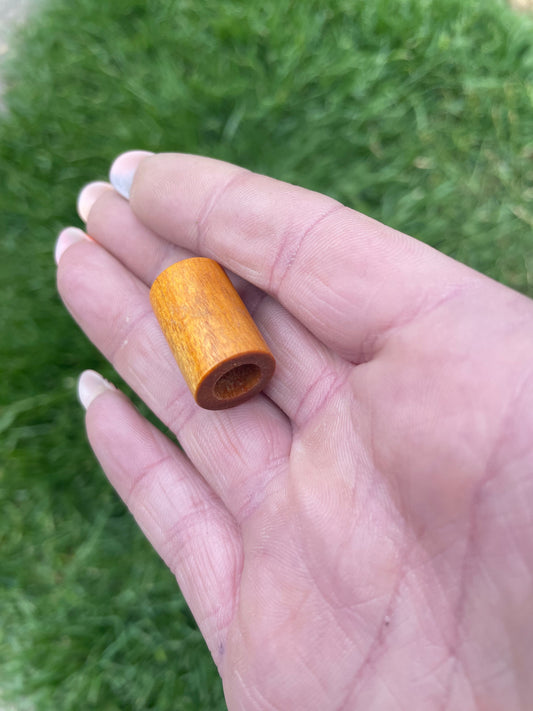 chakte viga Wood Dreadlock Bead