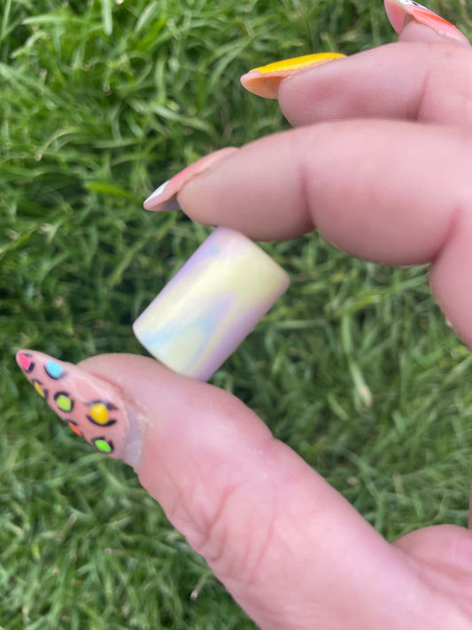 Unicorn Sparkle Acrylic Dreadlock Bead