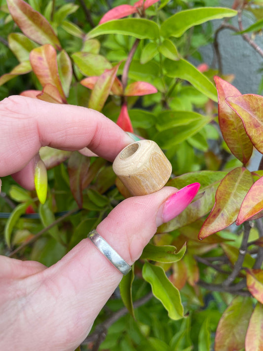 Coffee Wood Dreadlock Bead