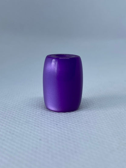 Violet Flash Acrylic Dreadlock Bead